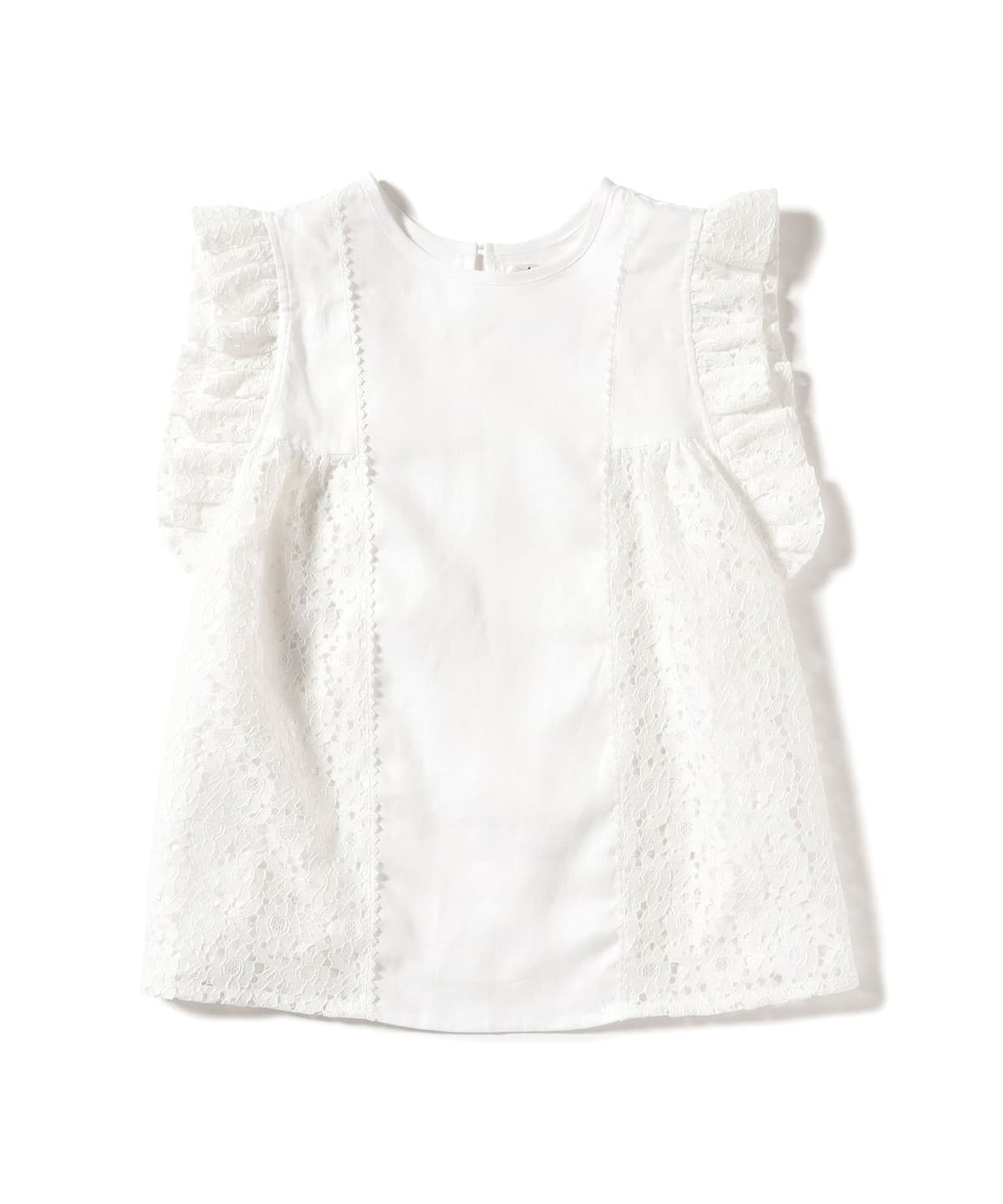 A PUPIL ア ピューピル / フリル スリーブ トップス シャツ・ブラウス WOMEN WHITE S A PUPIL ア ピューピル / フリル スリーブ トップス シャツ・ブラウス WOMEN WHITE S