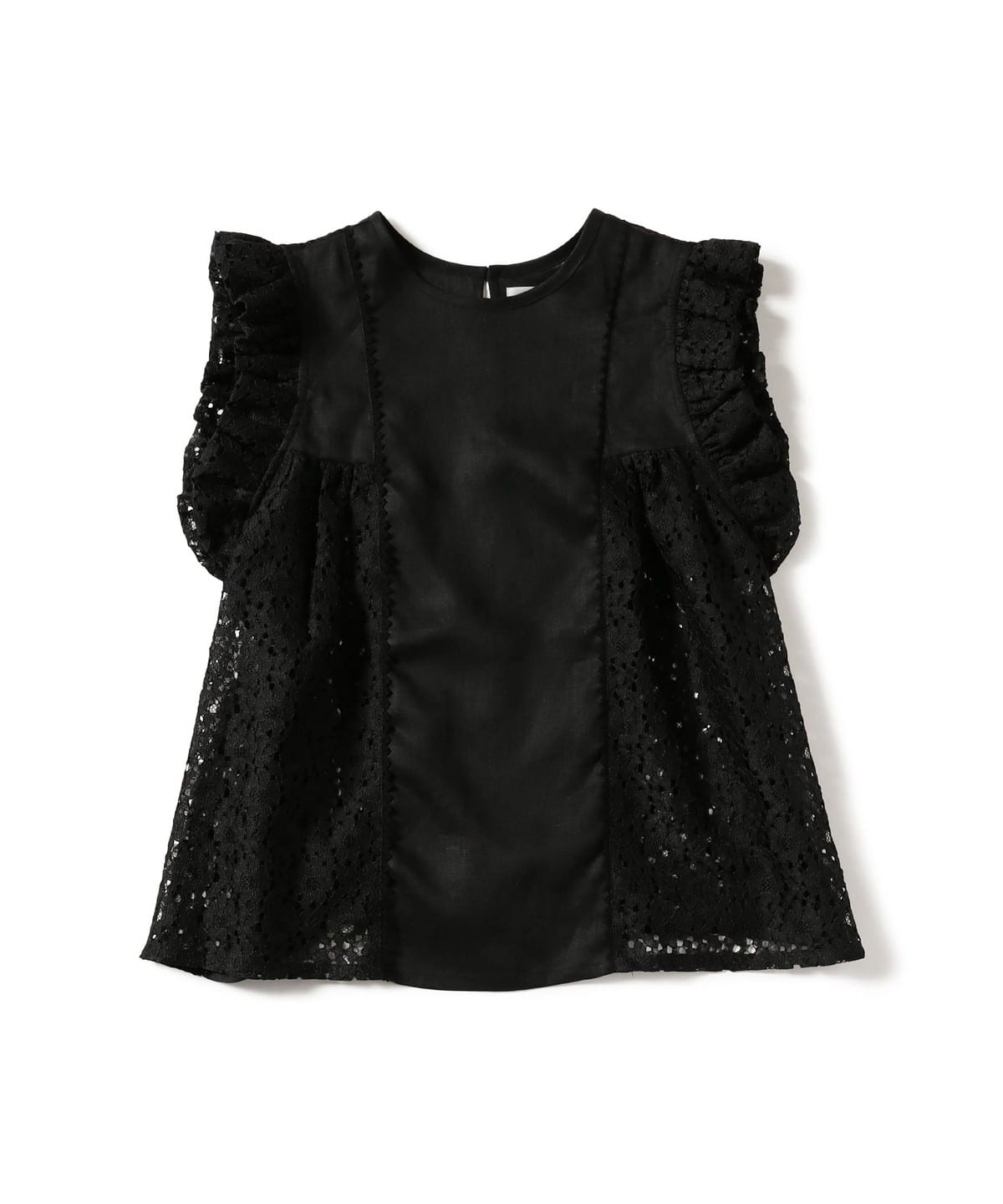 A PUPIL ア ピューピル / フリル スリーブ トップス シャツ・ブラウス WOMEN BLACK S A PUPIL ア ピューピル / フリル スリーブ トップス シャツ・ブラウス WOMEN BLACK S