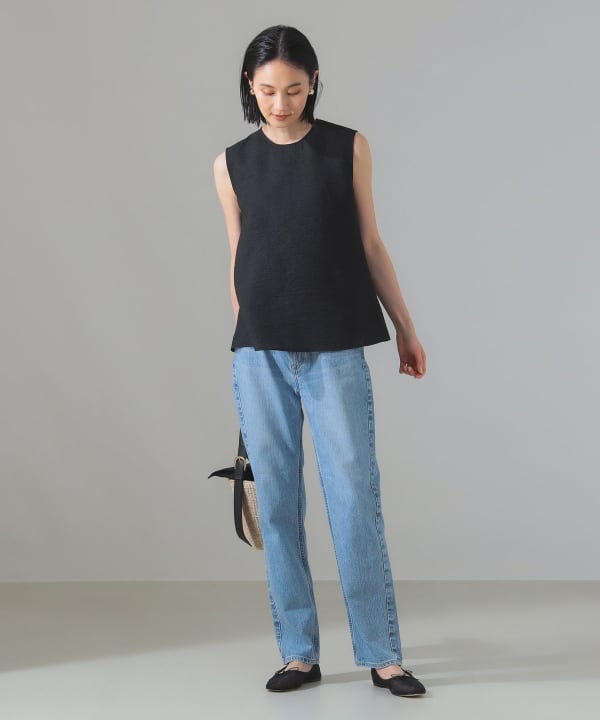 JAYRO｜ギャザーノースリーブブラウス | Rakuten Fashion(楽天