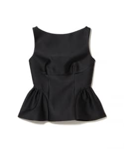 ROLAND MOURET / ギャザーノースリーブブラウス