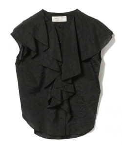 SUPPORT SURFACE / ラッフル ノースリーブ ブラウス