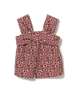 LOKITHO / フラワー ジャカード ノースリーブブラウス