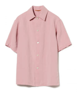 AURALEE / WASHI DUCK CANVAS HALF SLEEVED SHIRTS