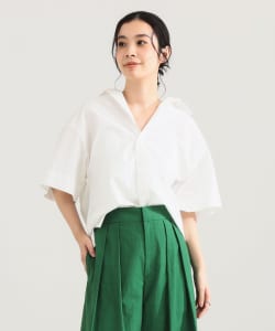 【+15%ポイントUP】AK+1 / ハーフスリーブ コットン シャツ