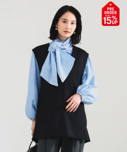 【+15%ポイントUP】ツイル Vあき プルオーバー ベスト