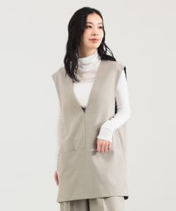 【+15%ポイントUP】ツイル Vあき プルオーバー ベスト