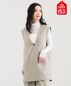 【+15%ポイントUP】ツイル Vあき プルオーバー ベスト