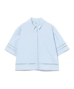 JOHN SMEDLEY / コットン レース シャツ