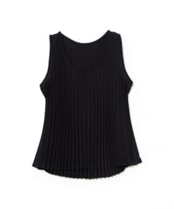 プリーツ ノースリーブ プルオーバー