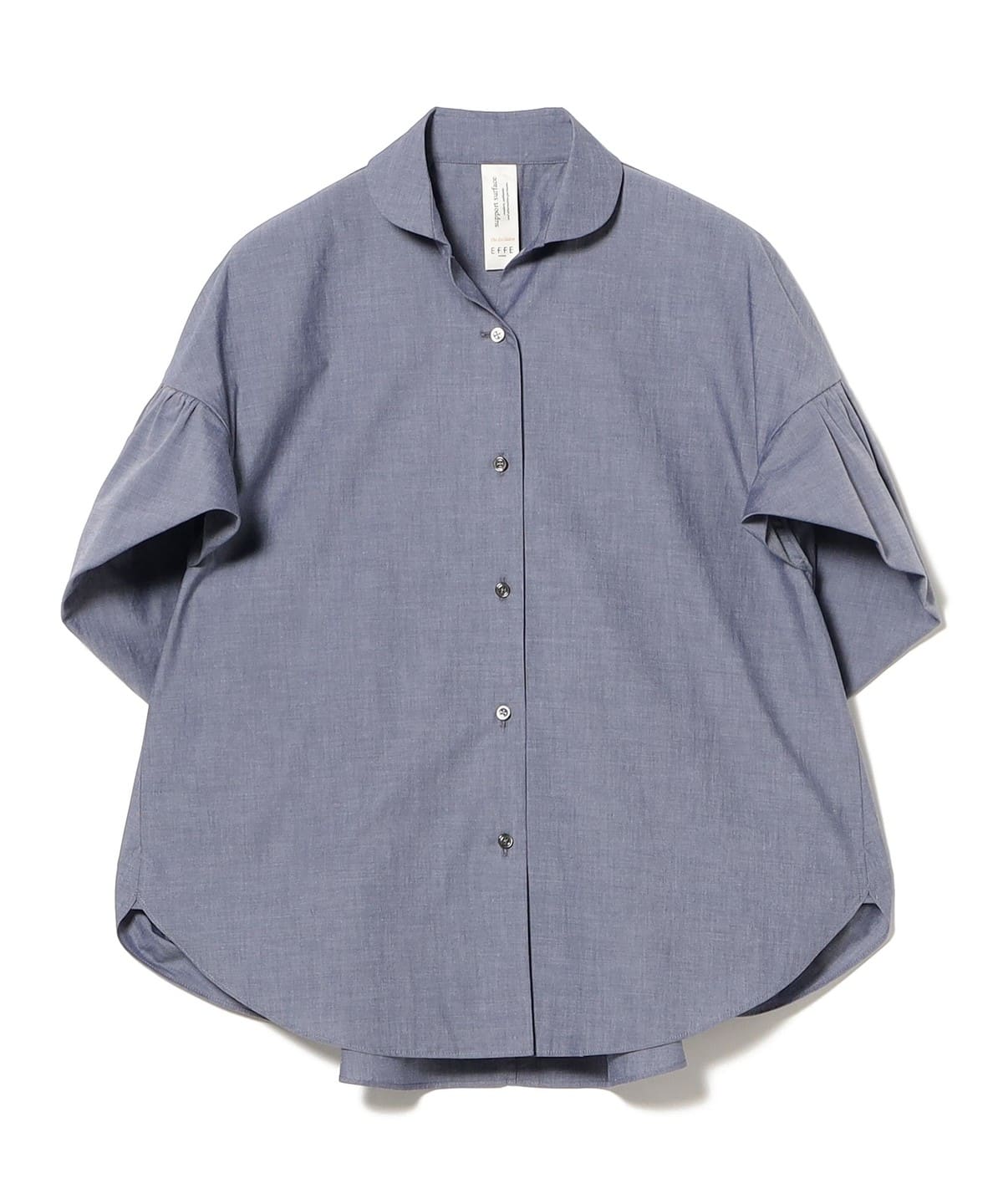 EFFE BEAMS ブラウス EFFE BEAMS（エッフェ ビームス）レーヨンサテン ボウタイブラウス