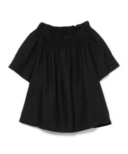 M・fil / リネン 2WAY ブラウス