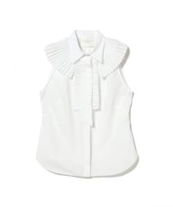 AQUILANO RIMO / プリーツ ノースリーブブラウス