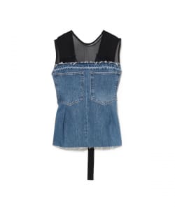 LITKOVSKA / デニム ビスチェ