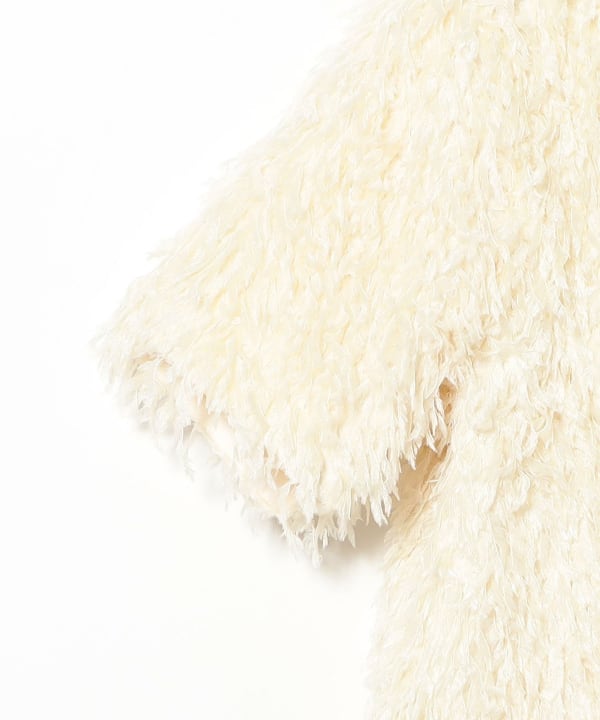 M・fil / ファンシー フェザー ブラウス