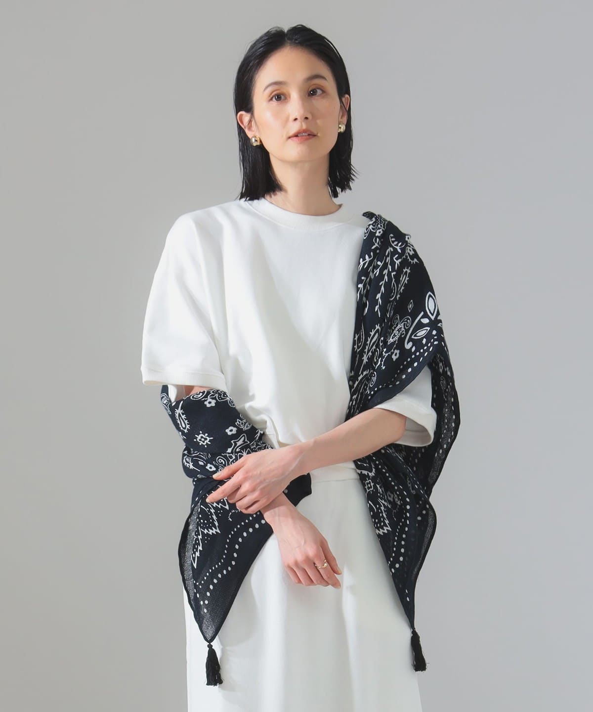 【別注】SLOANE スローン / 裏毛 半袖 スウェット トップス WOMEN 別注 WHITE 2 【別注】SLOANE スローン / 裏毛 半袖 スウェット トップス WOMEN 別注 WHITE 2