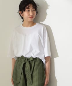 BATONER / エア ラウンドヘム ビッグTシャツ