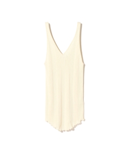 HAKUJI / コットンシルク タンクトップ