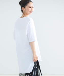 ATON / スビン ラウンドヘム Tシャツ