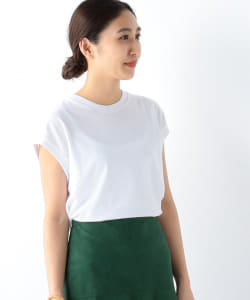 AURALEE / シームレス クルーネック ノースリーブＴシャツ