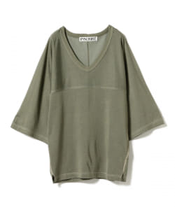 INSCRIRE / Vネック アメフトTシャツ