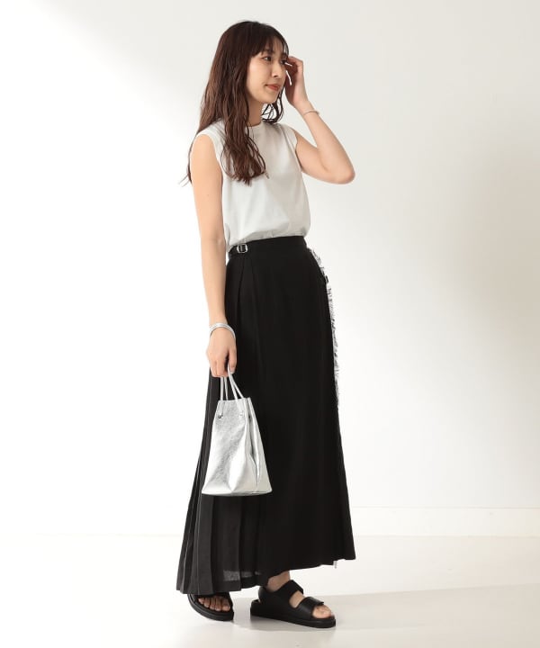 高価値 カーディガン ノースリーブ Sloane Beams Demi Luxe カーディガン