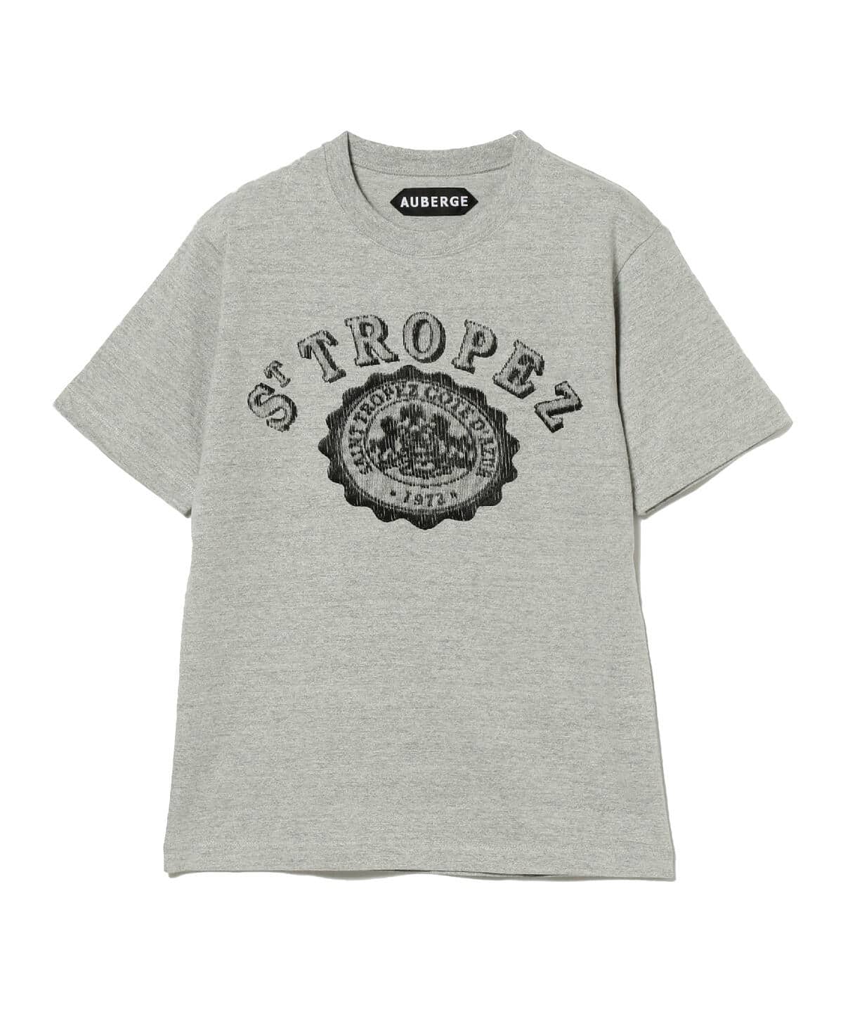 AUBERGE / ST TROPEZ ロゴ刺繍 Tシャツ - Tシャツ/カットソー(半袖/袖なし)