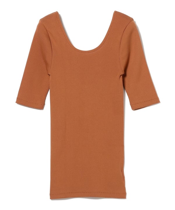 Demi-Luxe BEAMS（デミルクス ビームス）丸胴 テレコ Tシャツ（T