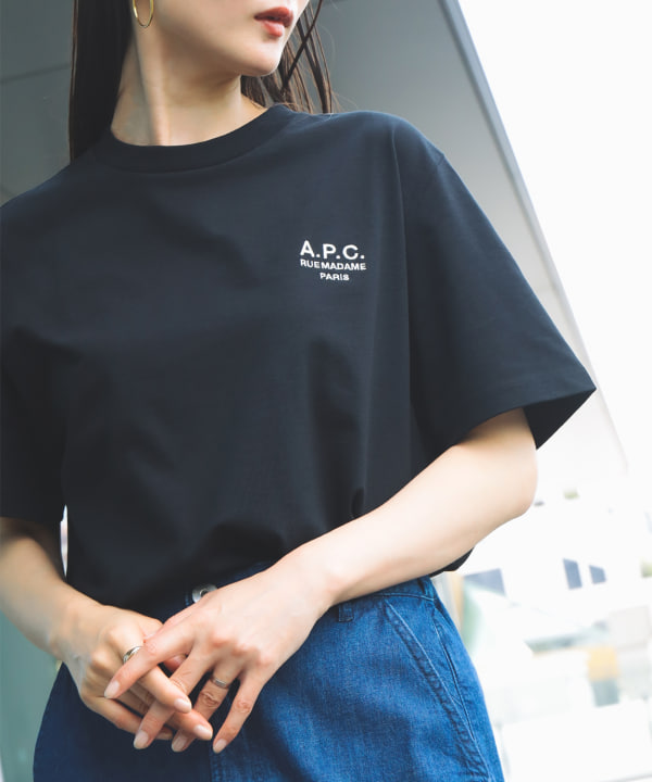 Demi-Luxe BEAMS（デミルクス ビームス）A.P.C. / STANDARD RUE MADAME Tシャツ（Tシャツ・カットソー T シャツ）通販｜BEAMS