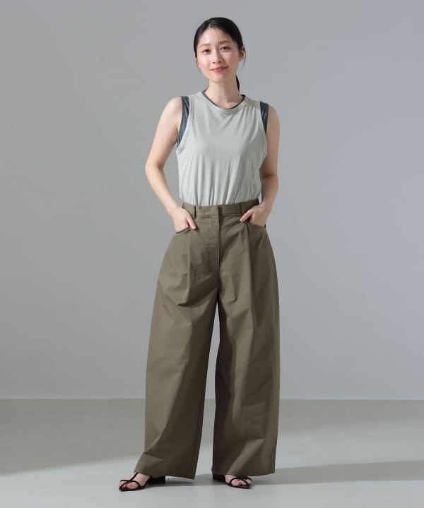 新品【INSCRIRE】レイヤードタンクトップ INSCRIRE（アンスクリア）の「＜INSCRIRE＞レイヤードタンク