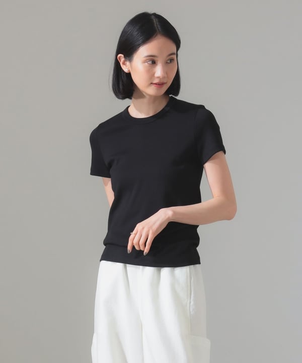 【BATONER】 サイズ1 オーガニック コットン プチ Tシャツ Demi-Luxe BEAMS（デミルクス ビームス）BATONER / オーガニック