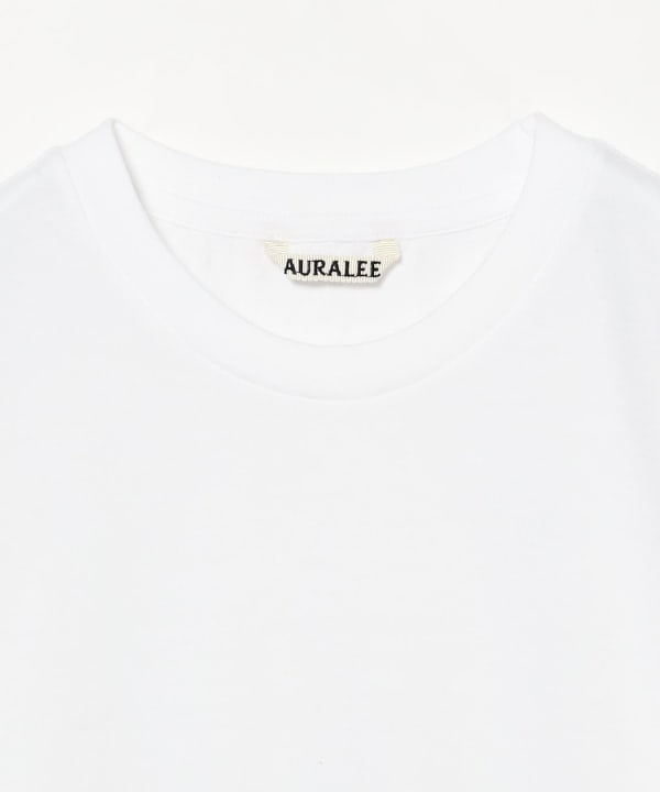 SEAMLESS CREW NECK TEE - AURALEE Official Website