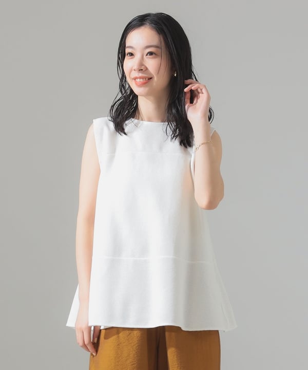 Demi-Luxe BEAMS Demi-Luxe BEAMS Sleeve Crew Neck Pullover
