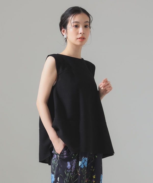 送料無料 日本 Demi-Luxe BEAMS（デミルクス ビームス）ラッセルメッシュ Tシャツ(半袖+袖なし)