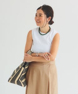 ROHE / リブ ノースリーブ トップス