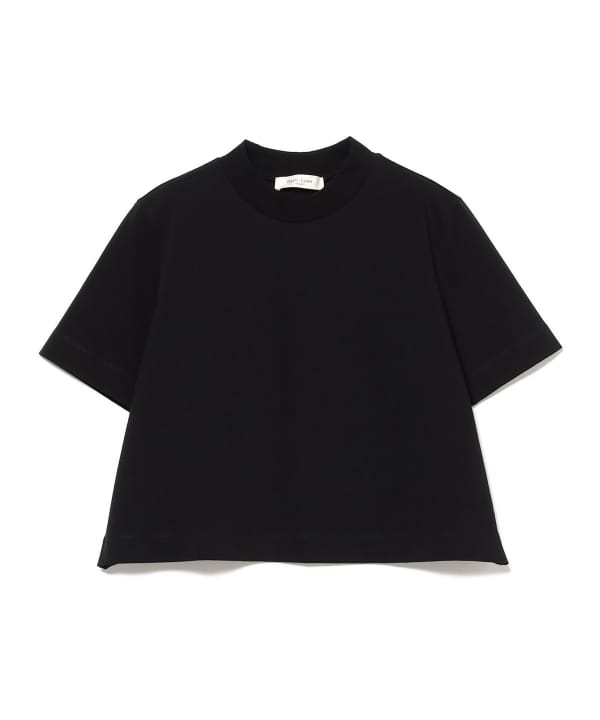 【新品】Demi-Luxe BEAMS・モックネッククロップドTシャツ Demi-Luxe BEAMS（デミルクス ビームス）モックネック ショート