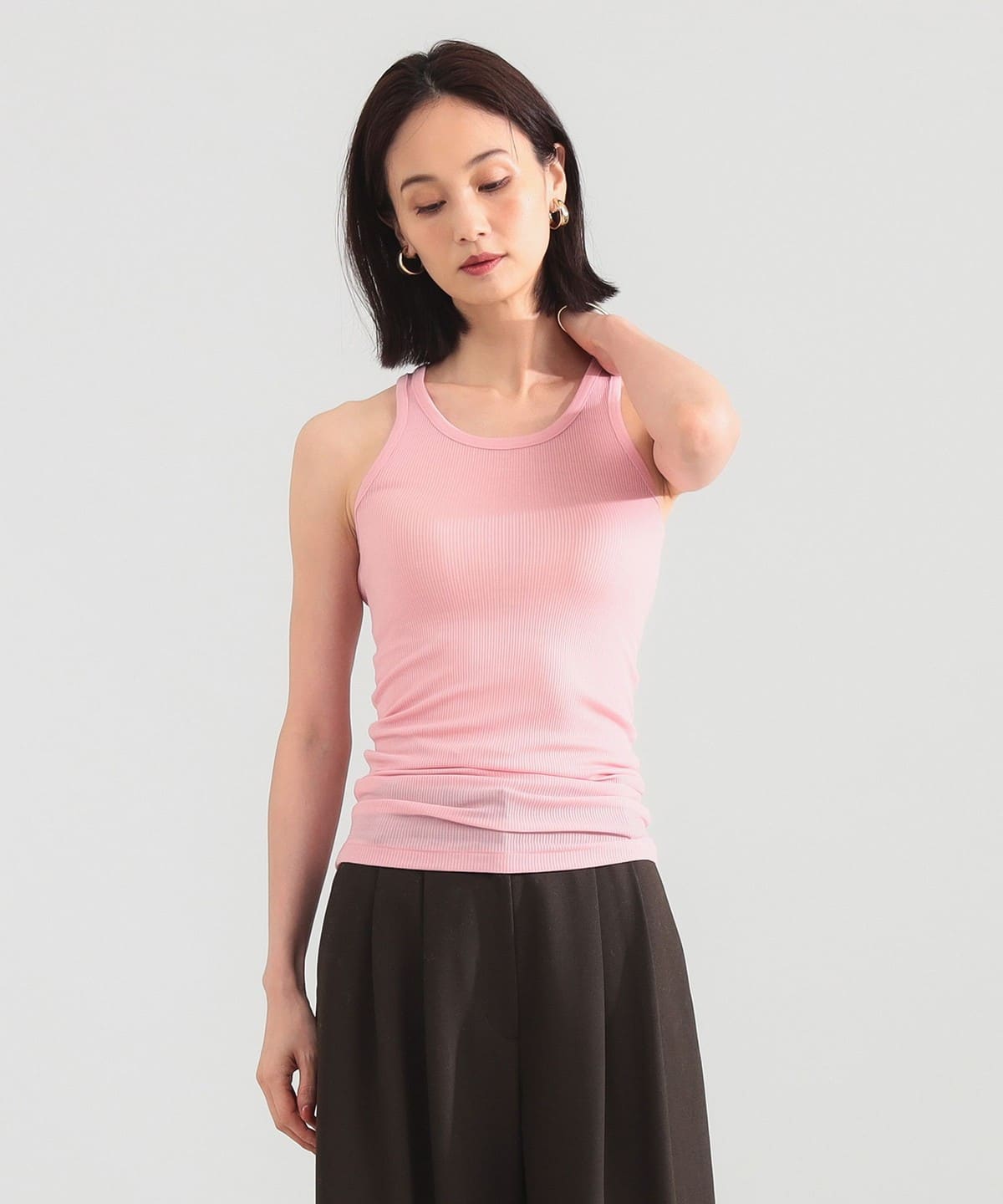 Demi-Luxe BEAMS（デミルクス ビームス）AURALEE / WOOL SILK SOFT RIB