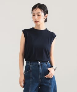 ウォッシャブル ウール ノースリーブ Tシャツ
