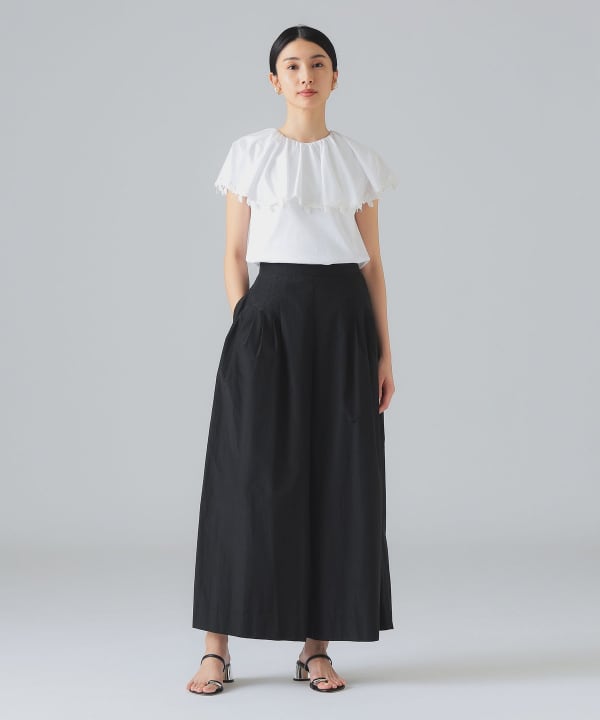 レース トリミング カットソー H171 B77 W59 H87　Size：ONE SIZE