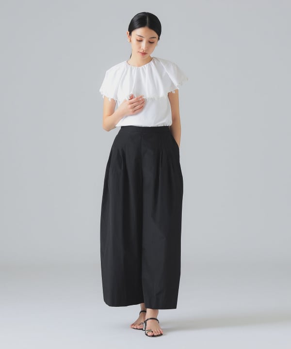レース トリミング カットソー H171 B77 W59 H87　Size：ONE SIZE