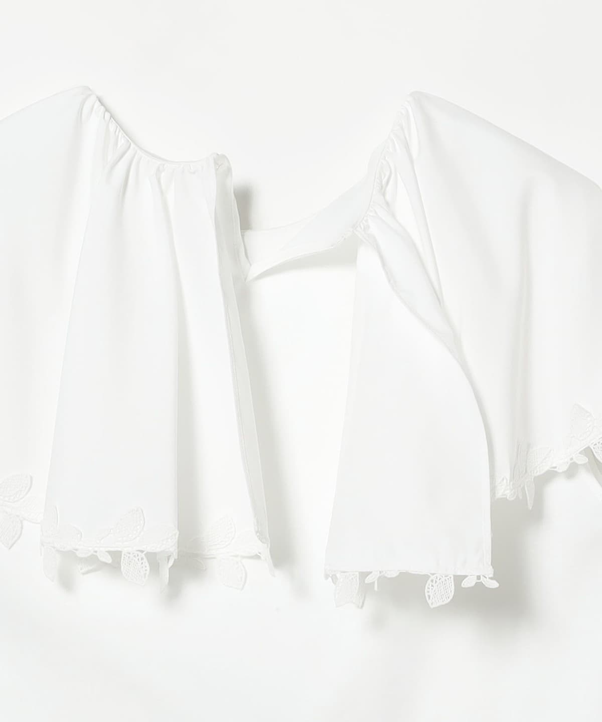 EFFE BEAMS（エッフェ ビームス）レース トリミング カットソー（T
