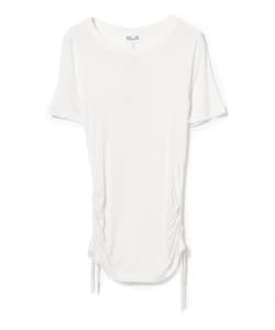 BAUM UND PFERDGARTEN / JELVA ギャザー Tシャツ