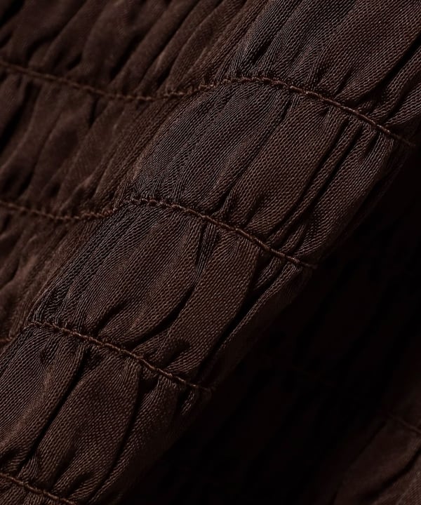 BAUM UND PFERDGARTEN / MYKA シャーリング ポロシャツ