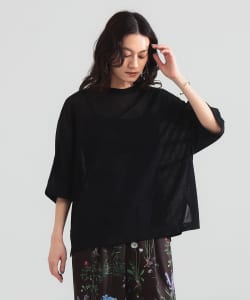 コットン チュール オーバー Tシャツ