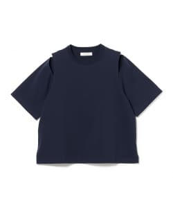 ショルダー スリット Tシャツ