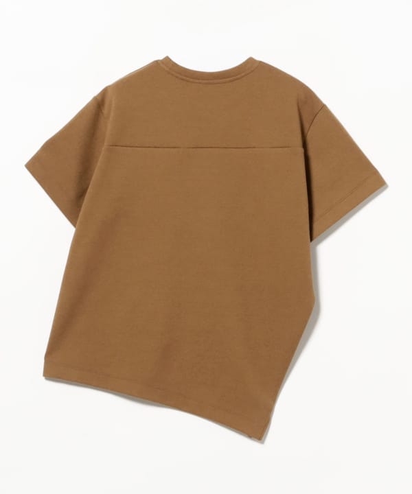 ブークレ アシンメトリーヘム Tシャツ