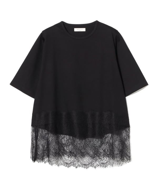 レース 切り替え Tシャツ