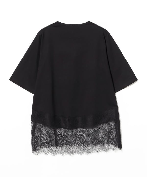 レース 切り替え Tシャツ