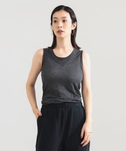 【+10%ポイントUP】AK+1 / レイヤード リブ タンクトップ