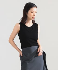 【+10%ポイントUP】AK+1 / レイヤード リブ タンクトップ
