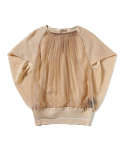 SUPPORT SURFACE / シアー プリーツ ニット